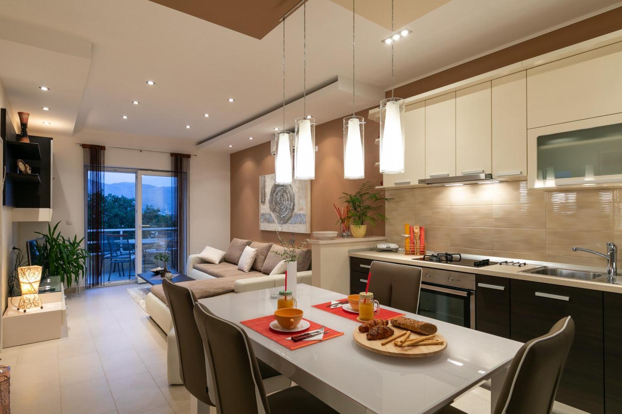 Villa "Amber" Luxury Apartments With A Pool Mlini Oda fotoğraf