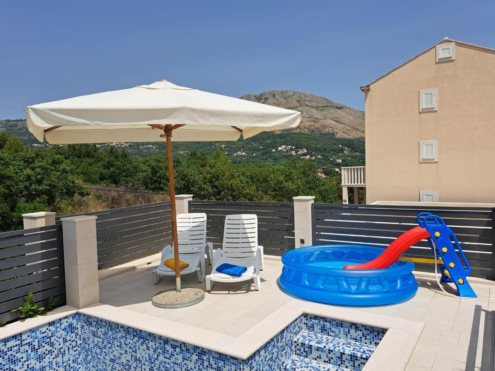 Villa "Amber" With A Pool Mlini Dış mekan fotoğraf